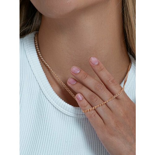 Цепь Bottega Moscow, длина 50 см, золотой