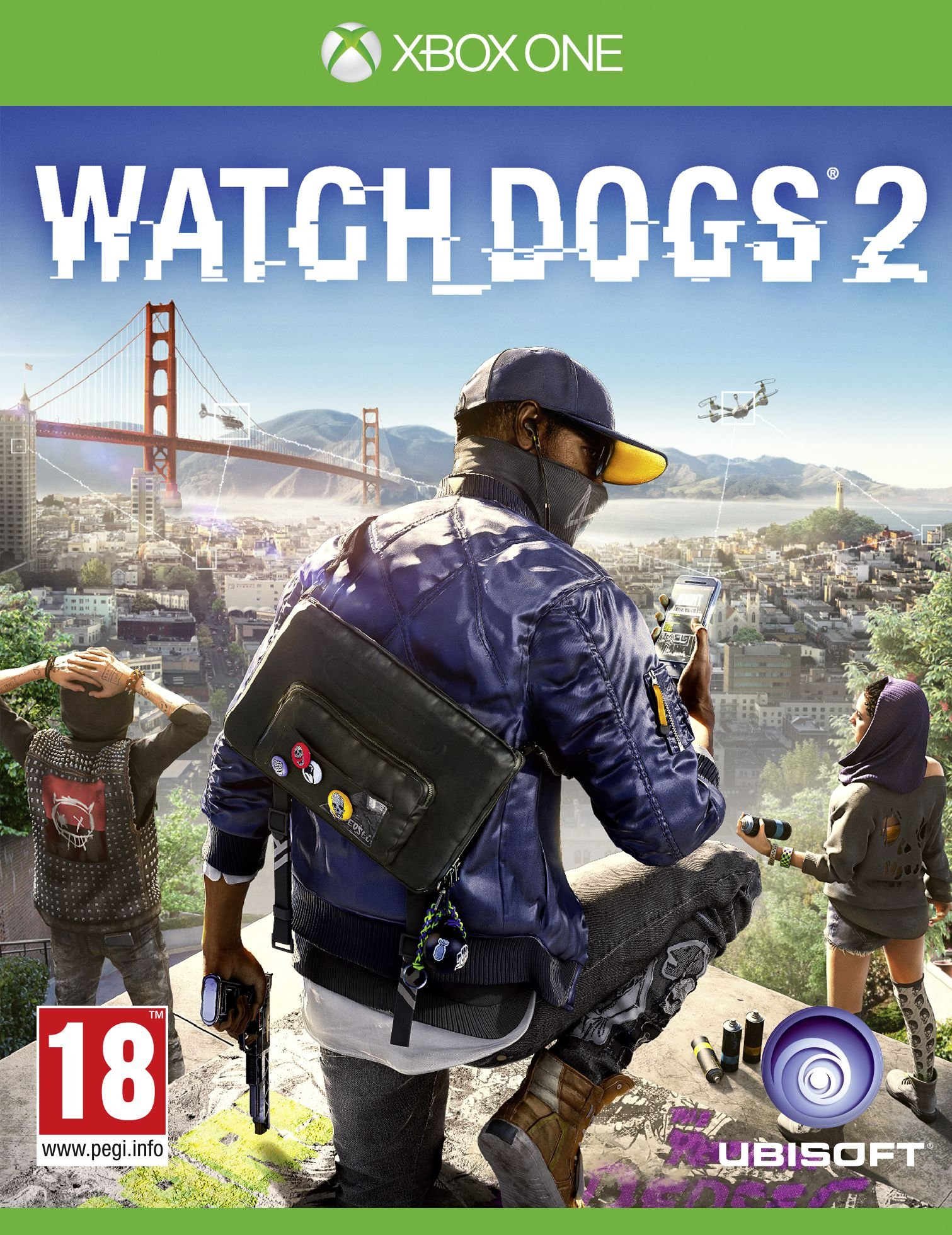 Игра Watch Dogs 2 для Xbox One, Series x|s, русский язык, электронный ключ Аргентина