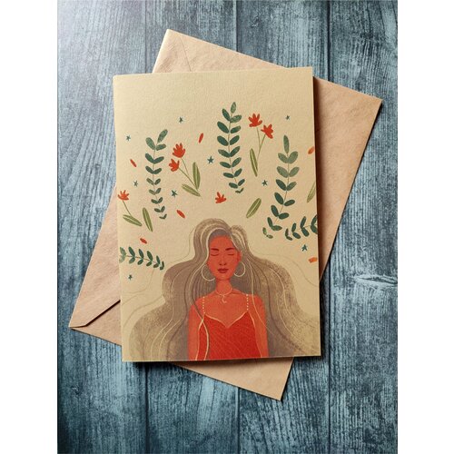 Крафт-тетрадь 36 листов без разлиновки 