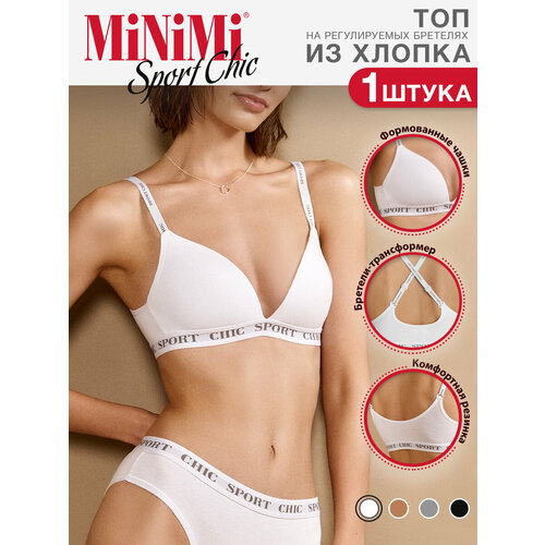 фото Бюстгальтер minimi, размер 44 (s), белый