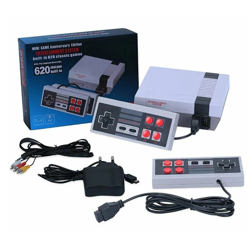 Игровая приставка из 90-их с 2 проводными джойстиками со встроенными 620 играми 1160₽