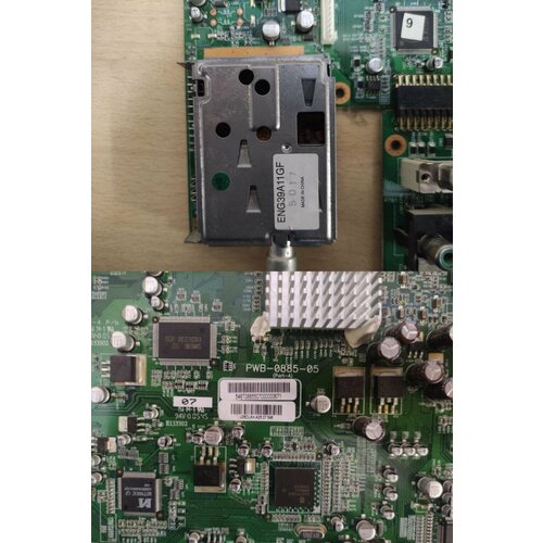 Main board / Майн плата PWB-0885-05 PWB-0887-04 от ТВ Hitachi 26LD8000TA 2 внешний аккумулятор gerffins pro gfpro pwb 10000qi 10000 мач с бзу серый gfpro pwb 10000qi grey