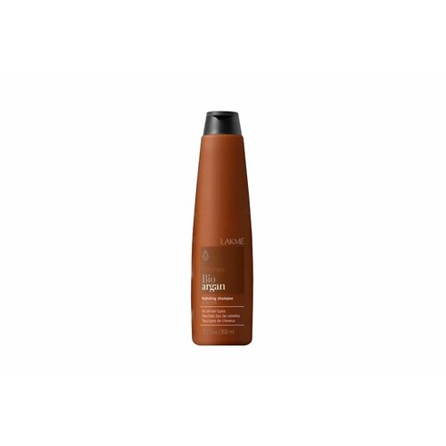 LAKME Увлажняющий шампунь для волос Bio-Argan Hydrating Shampoo Oil увлажняющий шампунь для волос lakme argan oil 600 мл