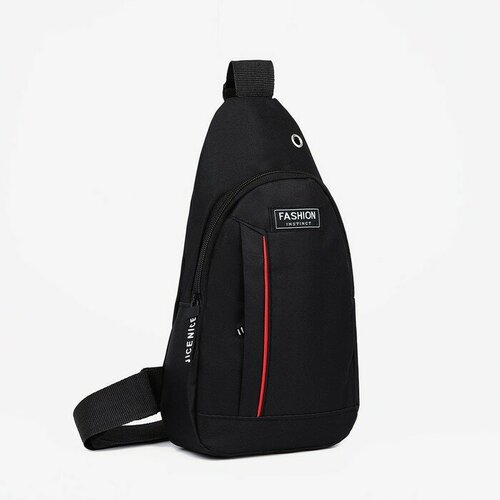 Рюкзак слинг , черный сумка слинг piove спортивная текстиль красный серый