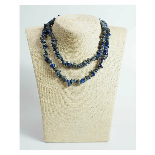 Бусы Samma, лазурит, длина 78 см, синий