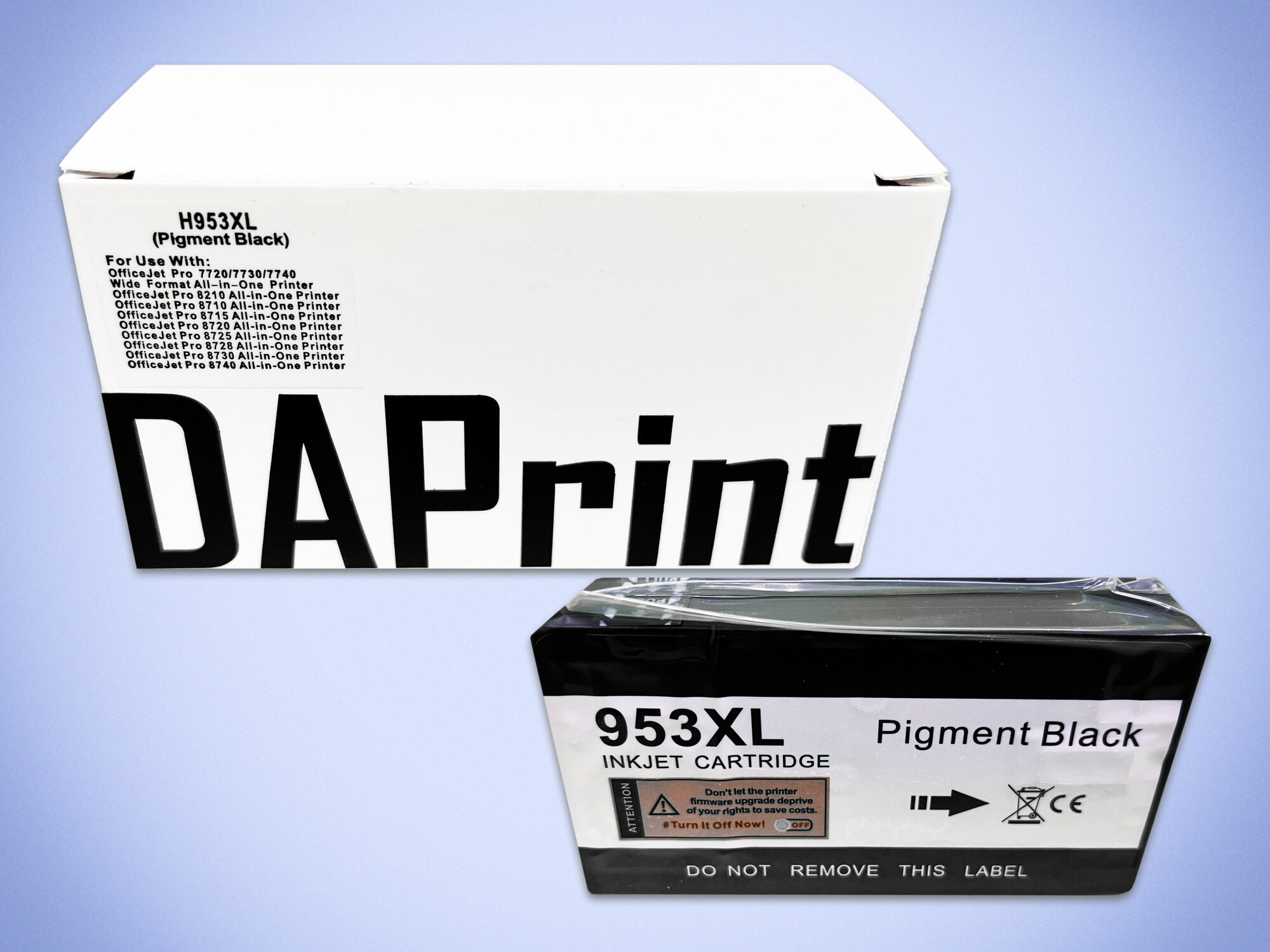 Картридж DAPrint L0S70AE (953XL) для принтера HP, черный