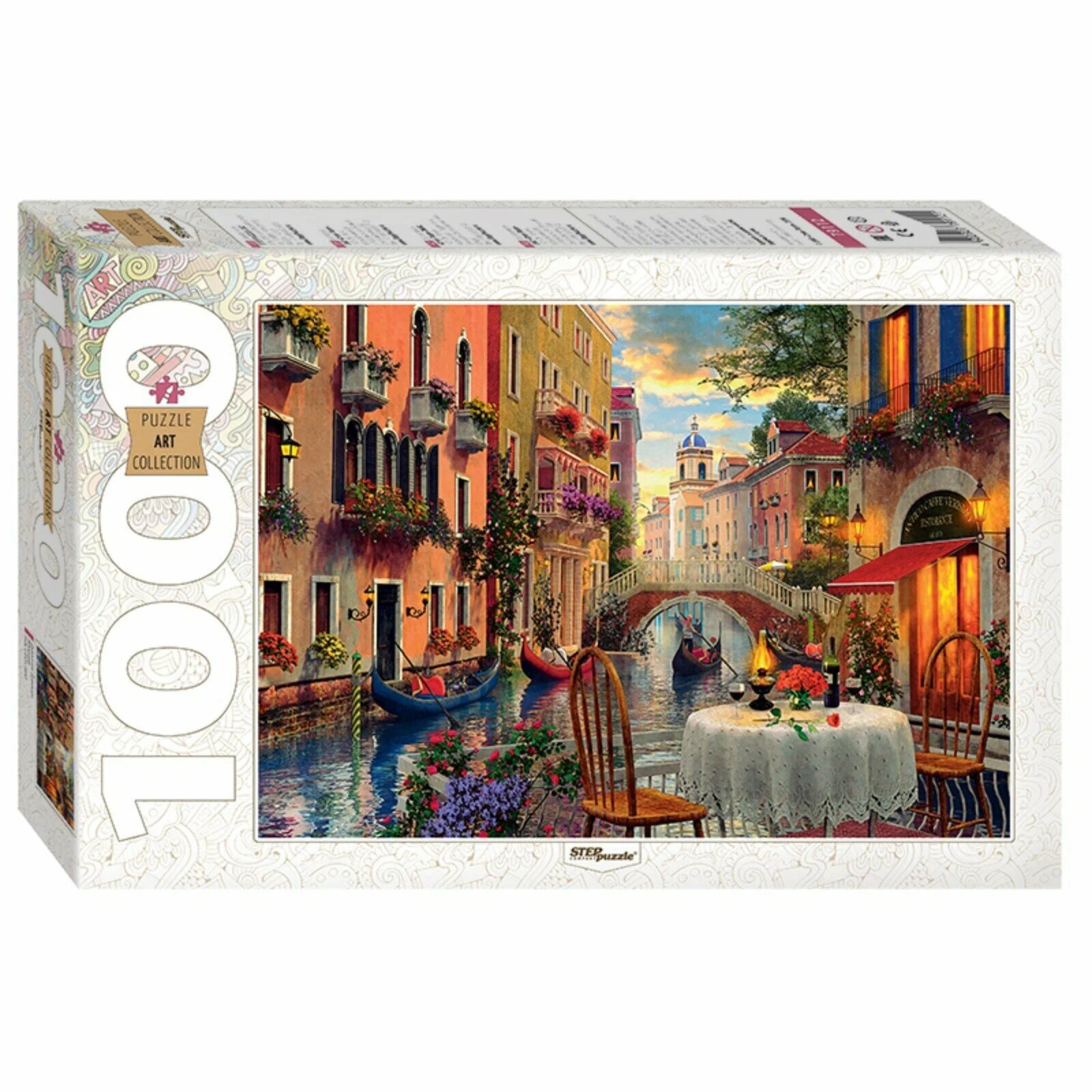 Пазл Step puzzle Art Collection Доминик Дэвисон Венеция (79112), 1000 дет, 27х40х5.5 см, мультицвет