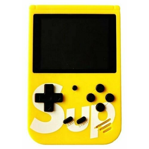 Портативная игровая приставка SUP GAME BOX PLUS 400 в 1 8 bit Yellow