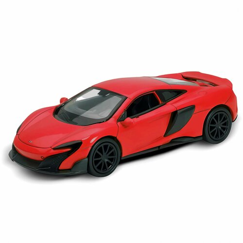 Машинка WELLY McLAREN 675LT COUPE Красный / модель машины 1:38 с пружинным механизмом