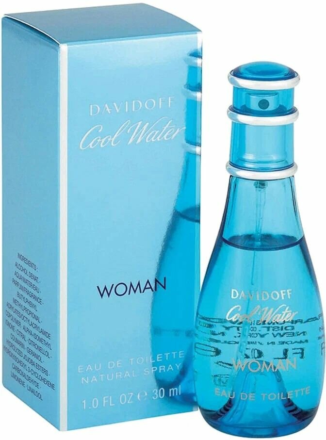 Davidoff Туалетная вода Davidoff Cool Water Woman, 50 мл