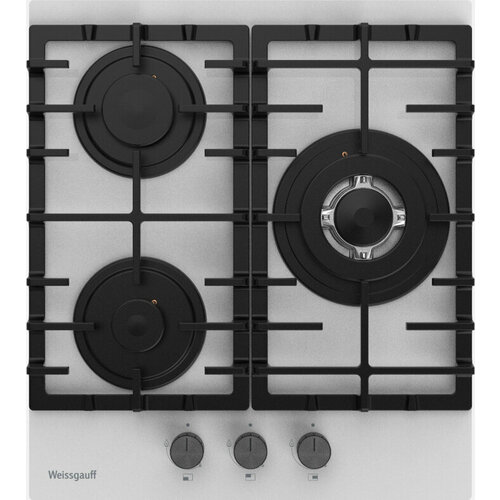 Варочная панель Weissgauff HGG 451 WFV WOK-конфорка 3 года гарантии автоматический электроподжиг Рукоятки Hi-Tech газ-контроль 1499000₽