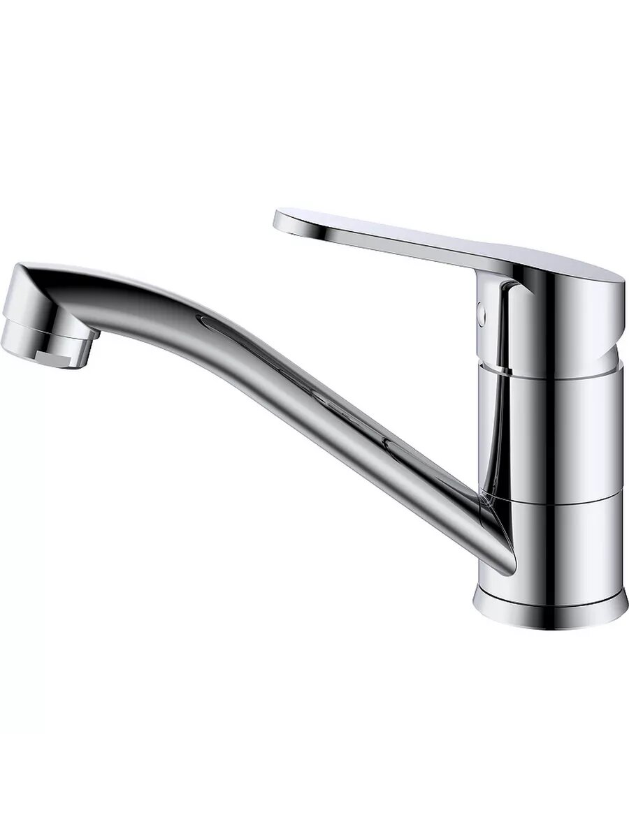 Смеситель для кухни Splenka S07.45, латунь, поворотный излив