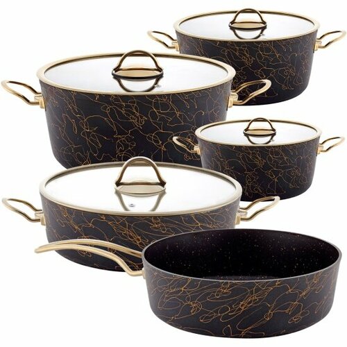 Набор Stoneland посуды 9 предметов (SLN-0409BS)