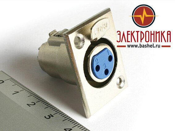 Гнездо XLR(F) блоч.