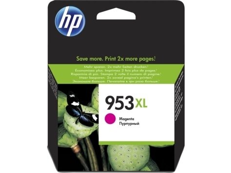 Картридж струйный HP 953XL F6U17AE пурпурный для HP OJP 8710/8715/8720/8730/8210/8725 (1600стр.)