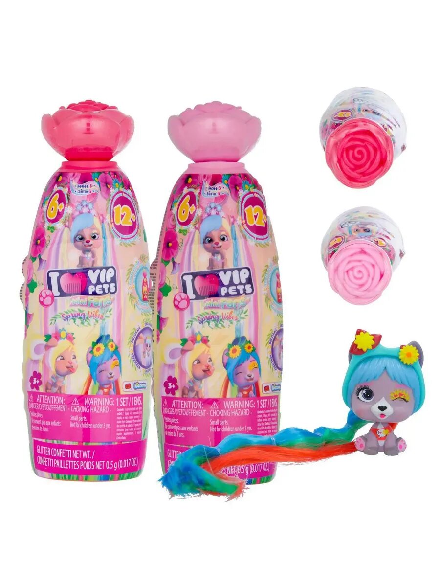 Фигурка IMC Toys VIP PETS SPRING VIBES, Модные щенки коллекц — фото 1