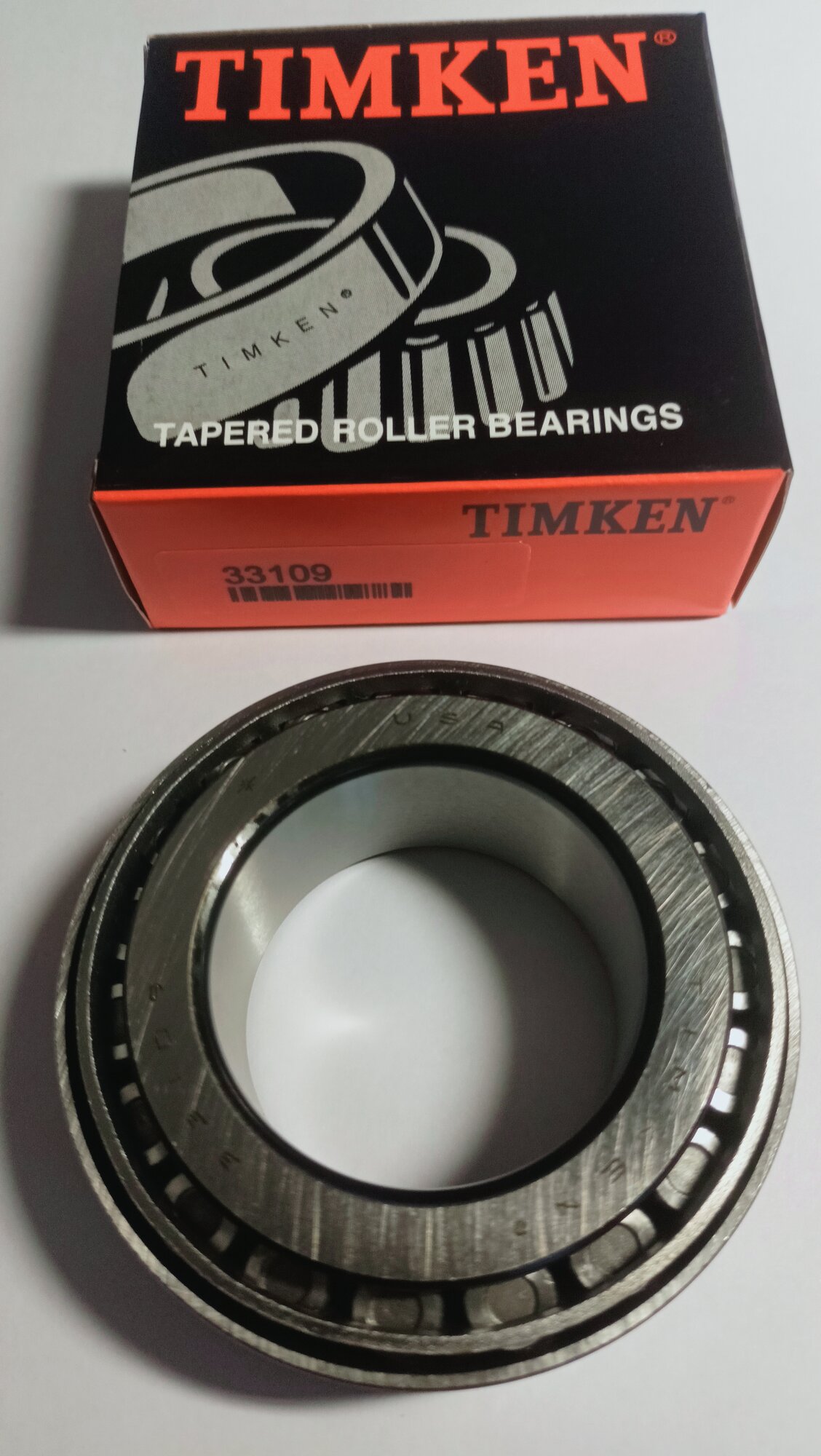 Подшипник TIMKEN 33109 роликовый радиально-упорный однорядный (45х80х26)