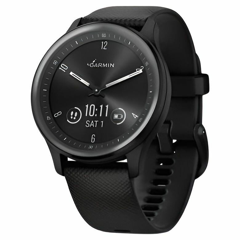 Garmin Vivomove Sport, умные часы, черные (010-02566-00)