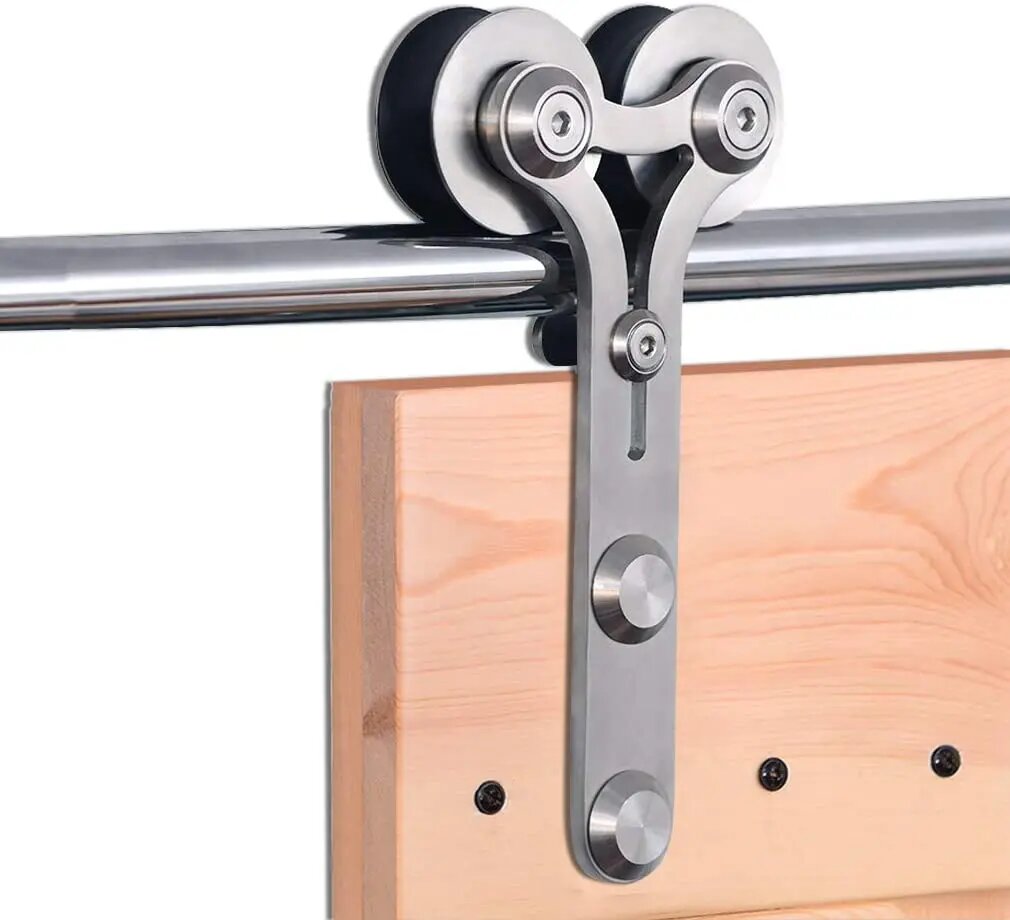 CCJH 4-66 направляющая для раздвижной двери комплект оборудования для двери кабины дорожка для шкафа аксессуары из нержавеющей стали подходит для одиночных Y 6.6FT