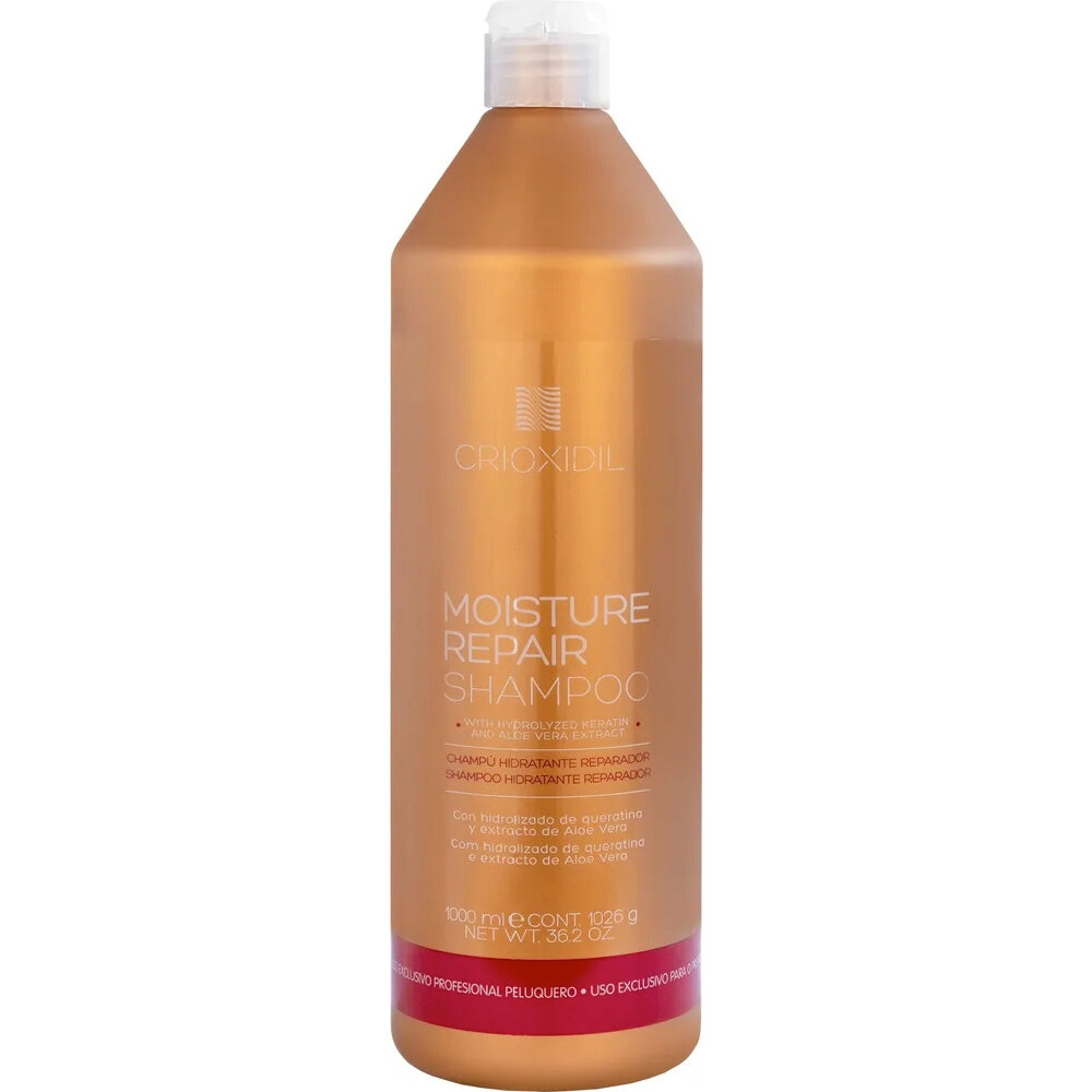 Шампунь для сухих и поврежденных волос увлажняющий Crioxidil Moisture Repair Shampoo, 1000 мл