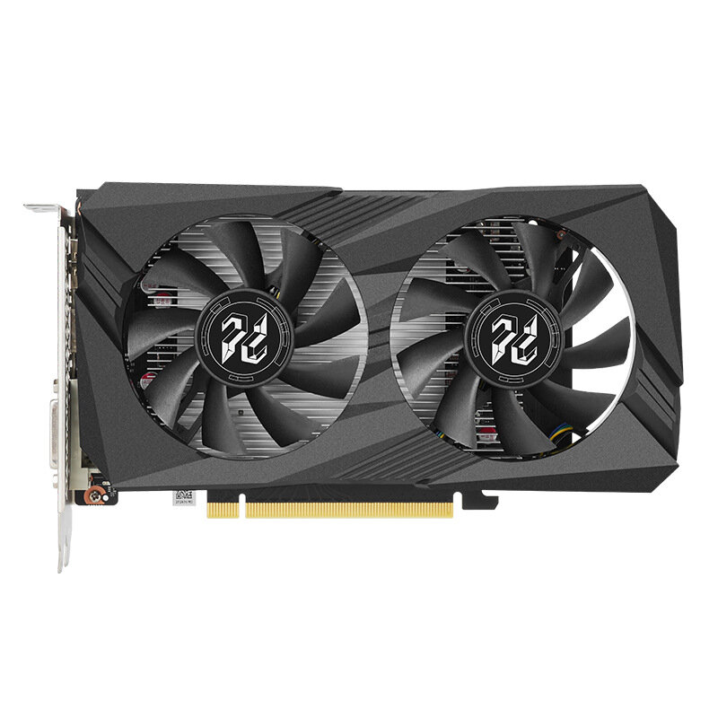 Видеокарта Palit GeForce RTX 3050 6GB GDDR6, 128Bit, 2 вентилятора, для игр