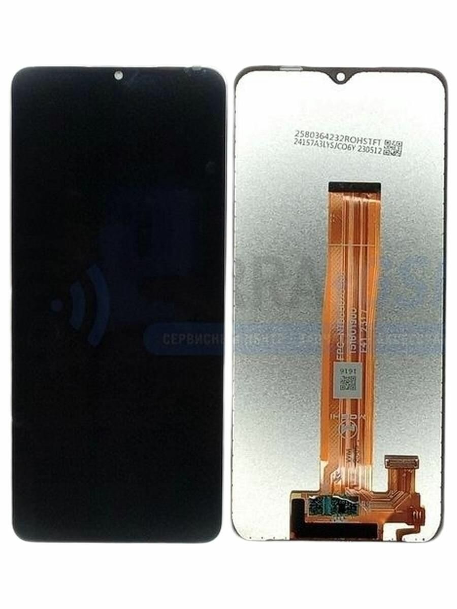 Дисплей для Samsung Galaxy A12 A125F / A127F / A02 A022 / M02 M022 + тачскрин (черный) incell JK