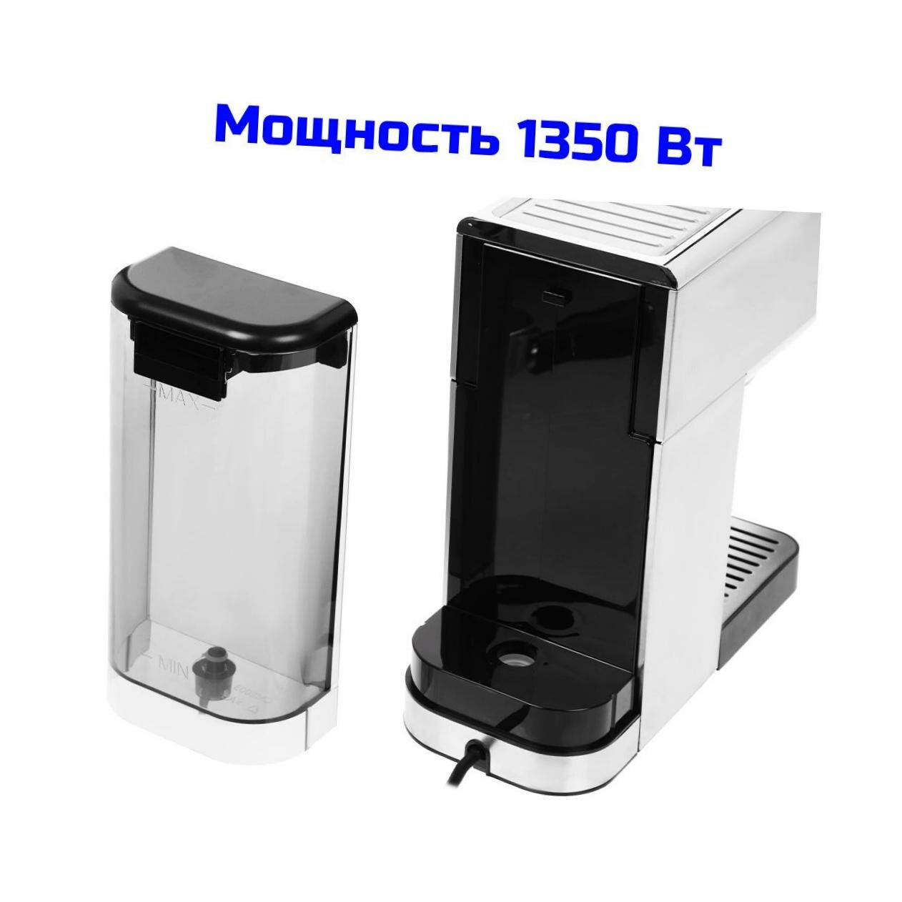 Капучинаторы Xiaomi Кофеварка рожкового типа для капучино и латте Сяоми Semi-automatic Espresso Machine (E2549EU) (BHR9798EU). Автоотключение, защита от перегрева и пере