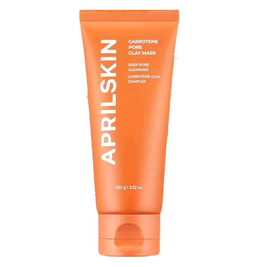 Aprilskin Carrotene Pore Clay Mask 100g — глиняная маска с экстрактом моркови для очищения пор и выравнивания кожи