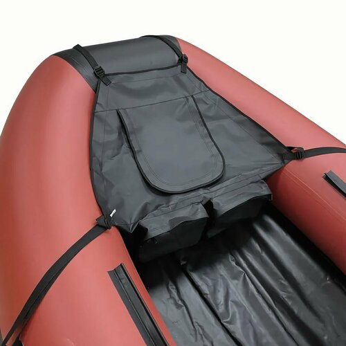 фото Носовая сумка для надувных лодок длиной 330-390 см, рундук для лодок пвх, в лодку пвх, средняя, черная, сумка для лодки пвх балтийские паруса