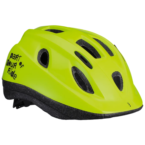 Шлем защитный BBB, Boogy, S, glossy neon yellow велошлем bbb 2022 dune mips matt neon yellow us s