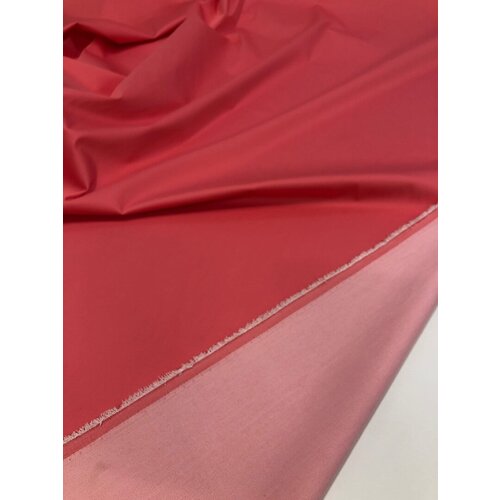 Ткань костюмная, цвет кораллово-розовый, цена за 1 метр погонный. ткань костюмная хлопок сатин цвет серо голубой цена за 1 метр погонный