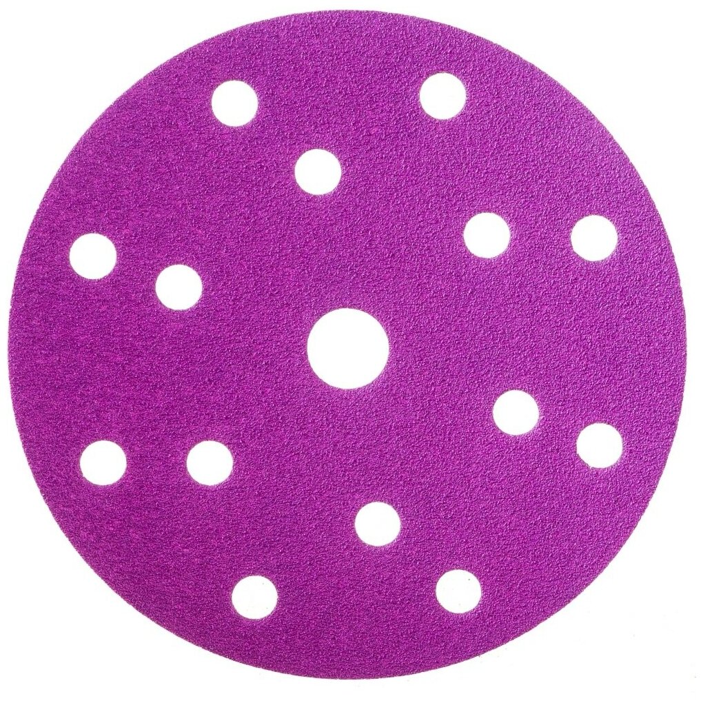 Hanko Круг шлифовальный Purple PP627 (150 мм; 15 отв; Р120; 100 шт.) PP627.150.15.0120