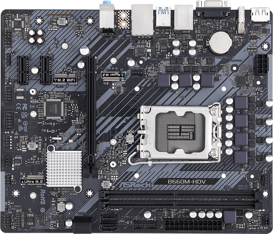 Материнская плата Asrock B660M-HDV, mATX