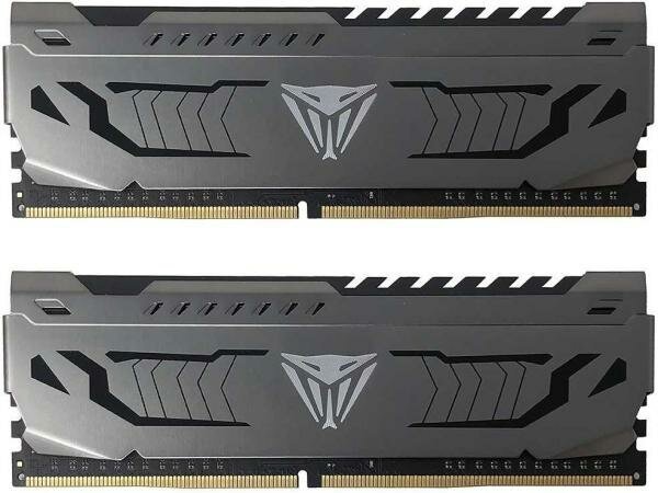 Оперативная память для компьютера 16Gb (2x8Gb) PC4-28800 3600MHz DDR4 DIMM CL17 Patriot PVS416G360C7K