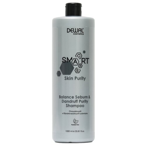 Шампунь очищающий и баланс. SMART CARE Skin Purity Balance Sebum &Dandruff Purity Shampoo,1000 мл DEWAL Cosmetics MR-DCB20305