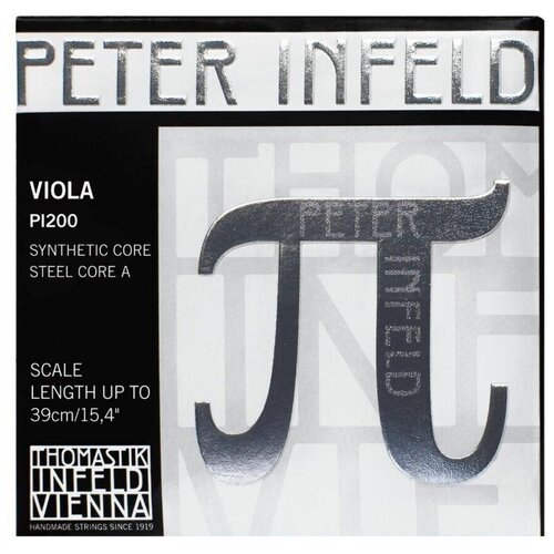 04bkpi001 peter infeld канифоль для скрипки thomastik Струны для альта THOMASTIK Peter Infeld PI200 4/4