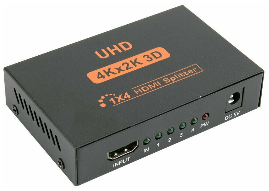 Сплиттер HDMI 1х4 Ultra HD (4Кх2К, 3D) /VСonn/