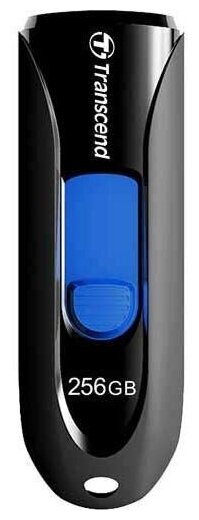 Флешка Transcend Jetflash 790 256ГБ USB3.0 черный/синий (TS256GJF790K)