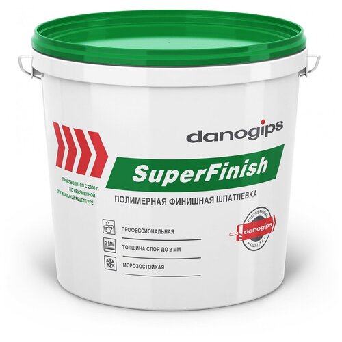 Финишная шпатлёвка Danogips Шитрок 3л шпатлевка danogips superfinish универсальная 3 л 5 кг