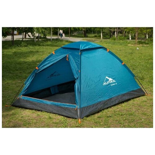 палатка туристическая alpika mini 3 3 х местная 205х195х120 см polyestr pu 2000 Палатка туристическая ALPIKA Mini-2 2-х местная