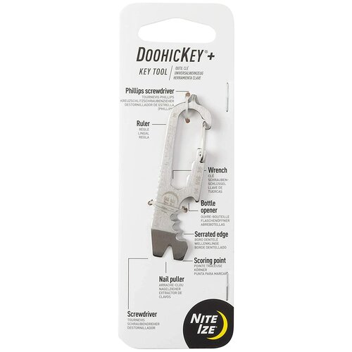 Карманный Инструмент Nite Ize 2021 Doohickey Plus Key Tool Стальной