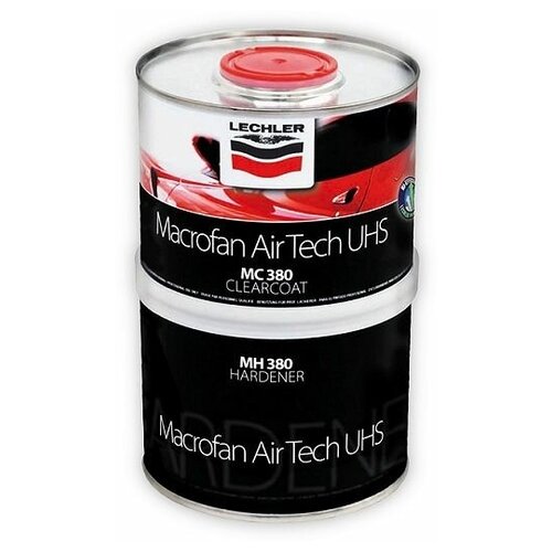 Лак LECHLER 2К MACROFAN AIRTECH UHS (комплект 0,5л+0,5л)