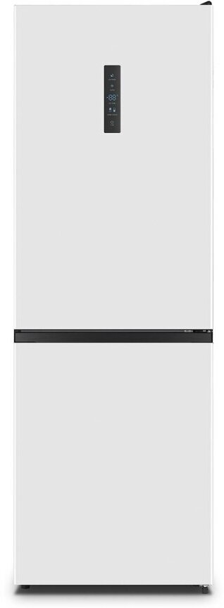 Холодильник двухкамерный LEX RFS 203 NF WH, 300 л, 9 кг/сутки, No Frost, перенавешиваемые двери, белый