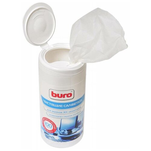 Чистящие салфетки для оргтехники BURO BU-Tscreen