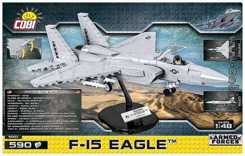 Cobi Armed Forces F-15 Eagle 5803, 590 дет.