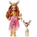 Кукла Enchantimals Королева Давиана и Грасси, 20.32 см GYJ12 - изображение