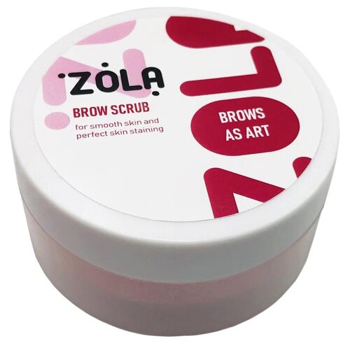 Zola скраб для бровей, 50мл