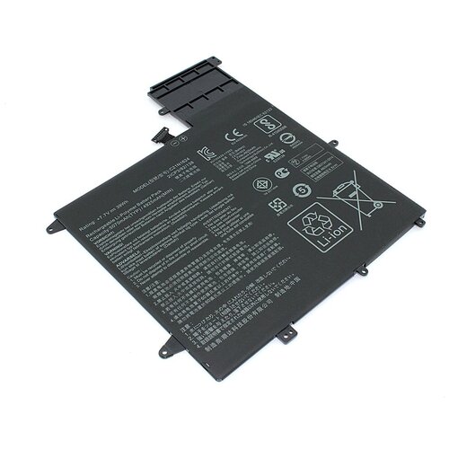 Аккумуляторная батарея для ноутбука Asus ZenBook Flip S UX370UA (C21N1624) 7.7V 5070mAh блок питания adl 45a1 adlx45udce2a для ноутбука asus zenbook flip s ux370ua zenbook 3 deluxe ux390ua 45ватт штекер type c