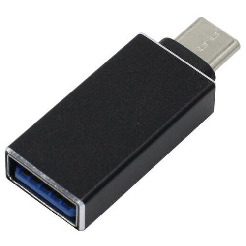 Переходник KS-is KS-296, black переходник usb type c usb 3 0 ks is ks 296grey вилка розетка cкорость передачи до 5 гб сек