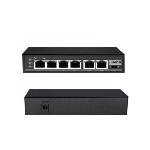 Коммутатор (switch) Osnovo SW-20600/D PoE- инжектор